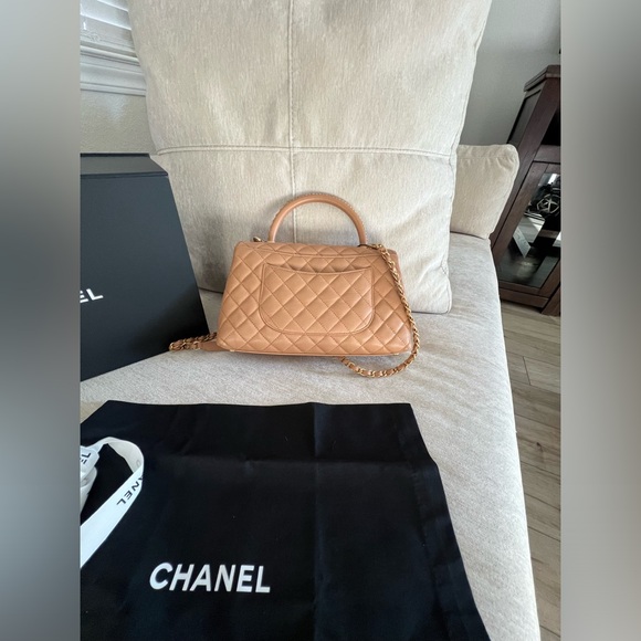 Chanel CoCo Top Handle COA from Zeko. This is a 2021 large CoCo Top handle. - Picture 6 of 14